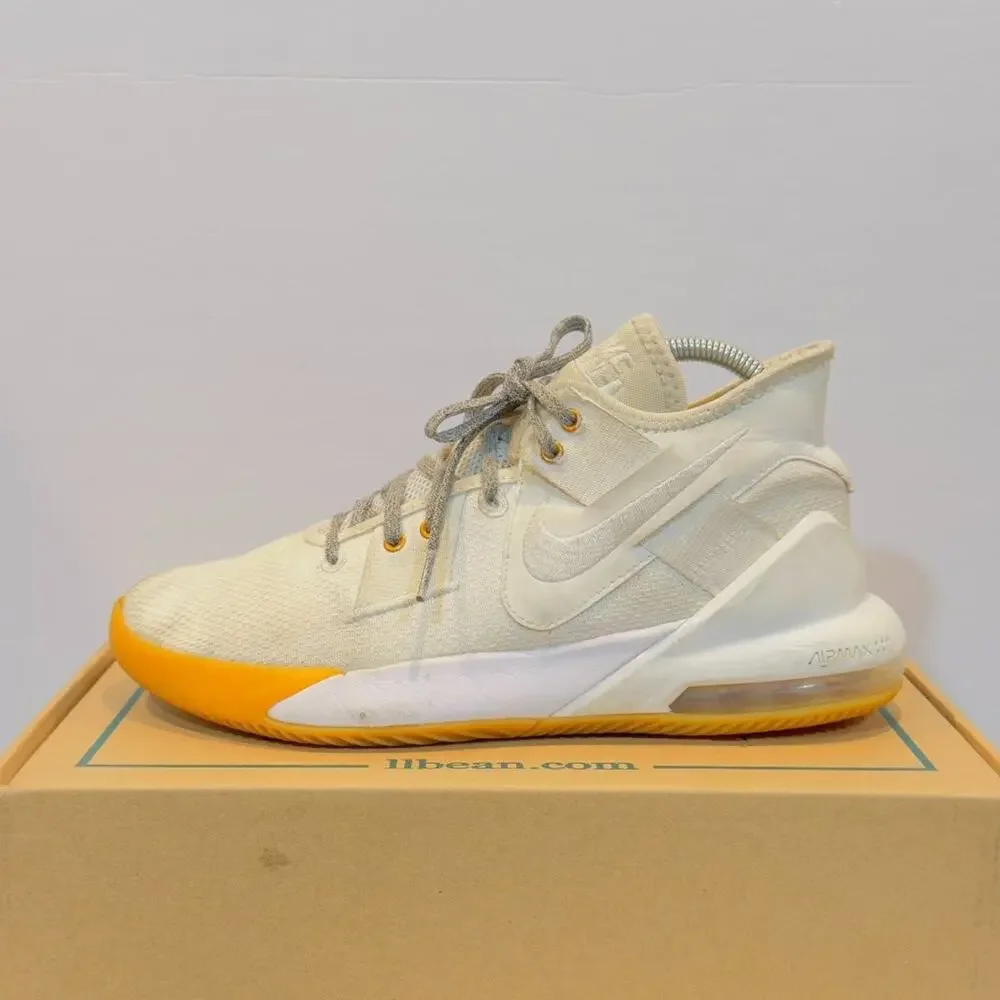 Nike Air Max Impact 2 Basketball Shoes Men's Size 7.5 Summit White Court Cream